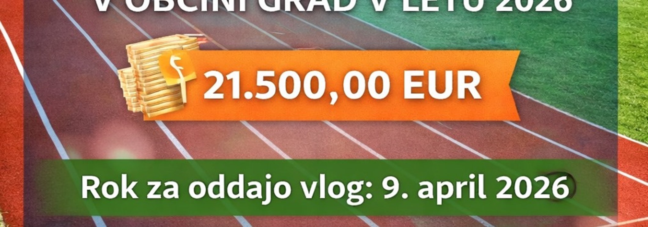 JAVNI RAZPIS - ŠPORT 