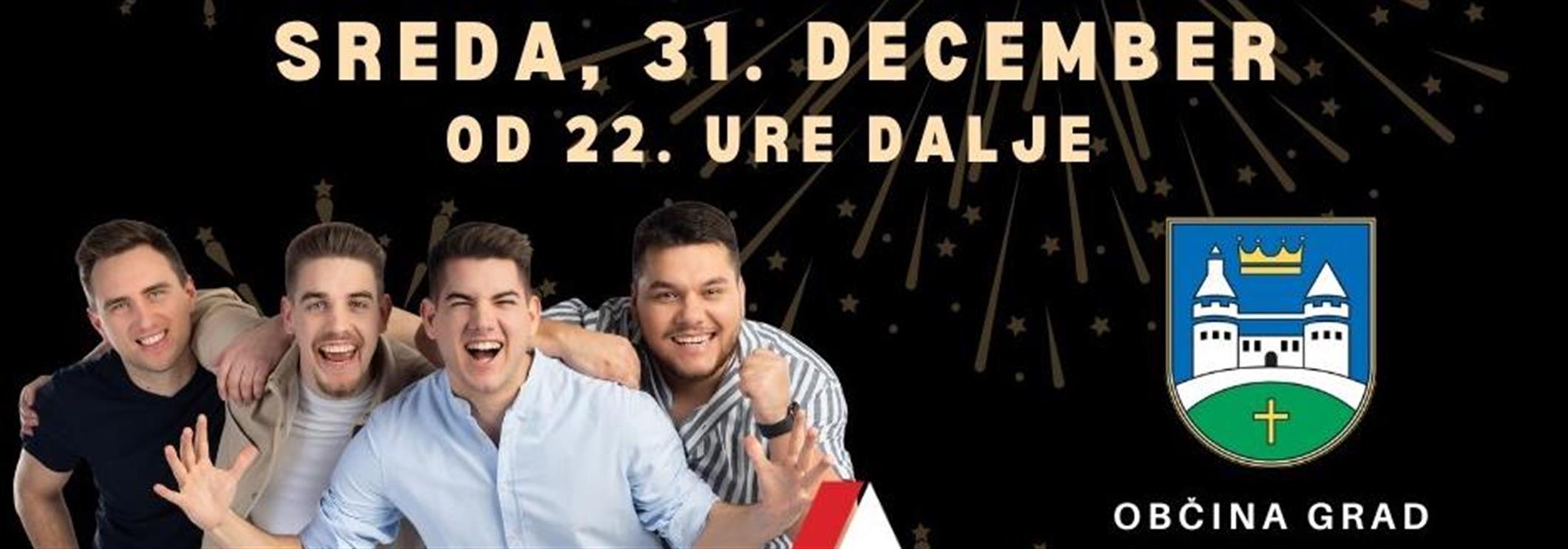 VELIKO SILVESTROVANJE NA PROSTEM GRAD