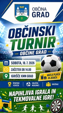 VABILO - OBČINSKI NOGOMETNI TURNIR 2026