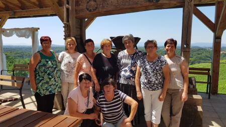 Članice DŽD Kruplivnik na skupnem druženju