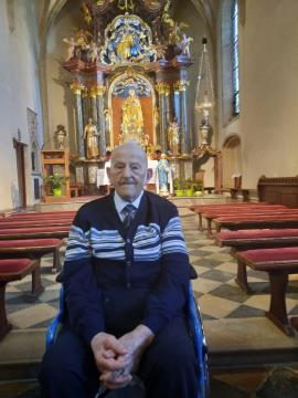 Obisk pri Mariji Vnebovzeti pri Gradu. Kakšna hvaležnost Bogu, sreča, radost in upanja polno srce.